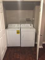 Washer and dryer comes with house 